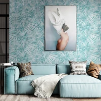 modern simple wallpaper 3d stereo white leaf geometric pattern wall paper living room tv sofa bedroom home decor background wall