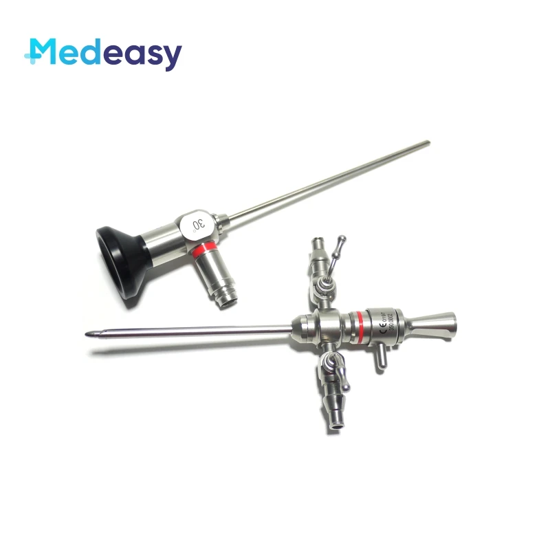 

30 Degree 2.7*110mm Rigid ENT Otoscope Set, Medical Ear Otoscope Endoscope