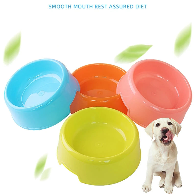 

Pet Plastic Bowls Dog and Cat Supply Plastic Food Feeding Water Dish Lightweight Bowl Feeder Dog Supply Food Feeding Bowl