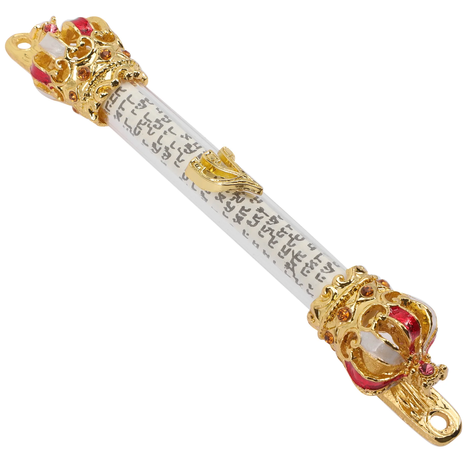 

Jewish Mezuzah Vintage Home Decor Door Hanging Metal Side Remembrance Gifts Items Women