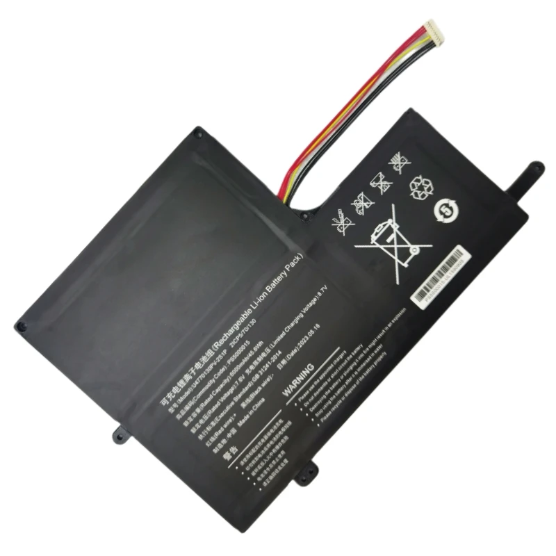 Новый аккумулятор для ноутбука U4770130PV-2S1P NQ1522J 5080270P PS5000015 7,6 в 6000 Вт-ч мАч для Ipason MaxBook P2 Pro P154ABN51 P157ABN5D