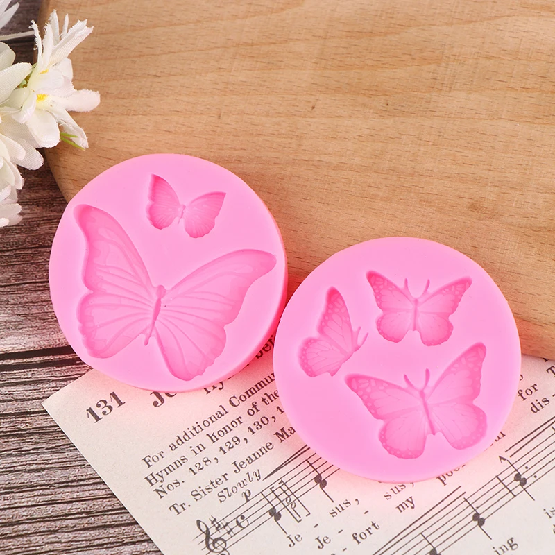 

Candy Butterfly Mold Silicone Molds for Chocolate Mini Butterfly Fondant for DIY Chocolate Candy Cupcake Cake Topper Decoration