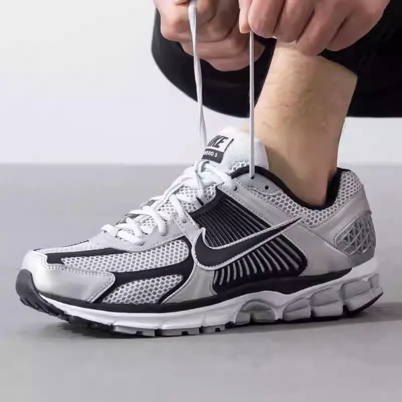 Мужская спортивная обувь NIKE ZOOM VOMERO 5 дышащие удобные легкие тренировочные