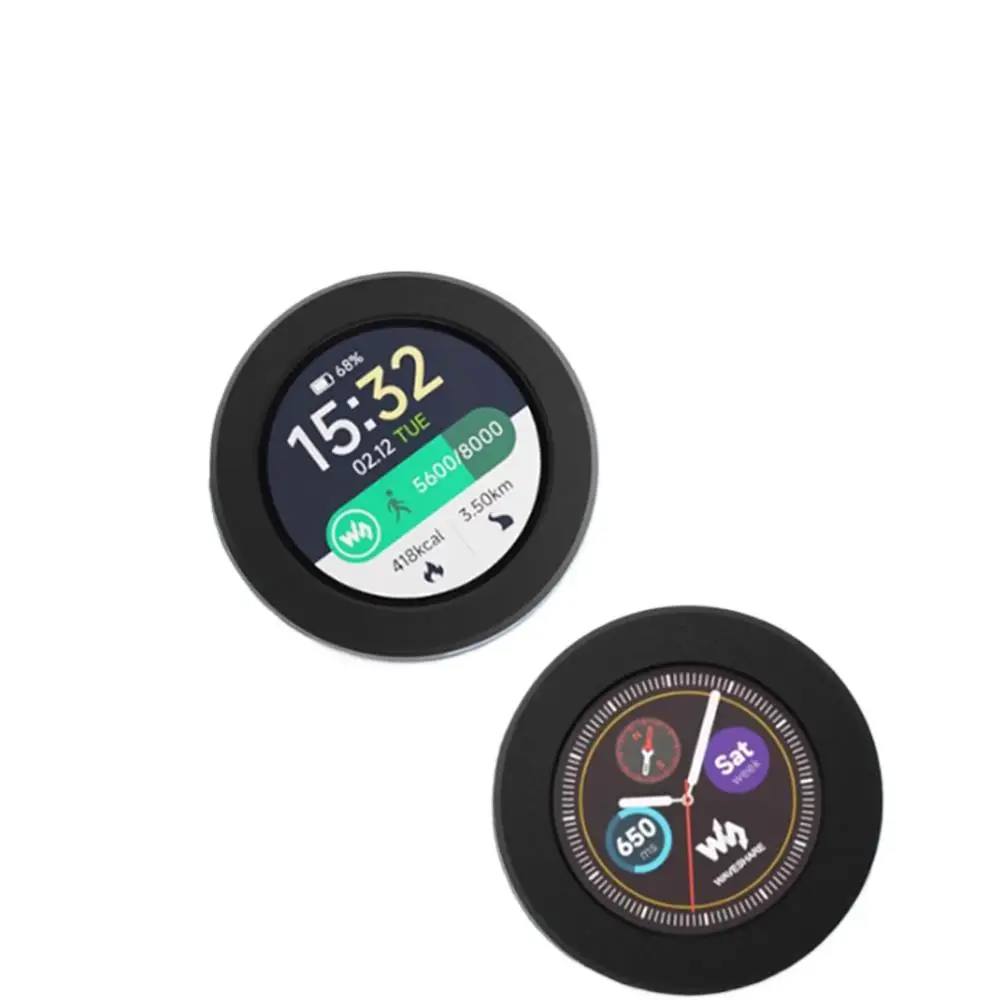 Круглый сенсорный ЖК-дисплей с металлическим корпусом для микроконтроллера RP2040