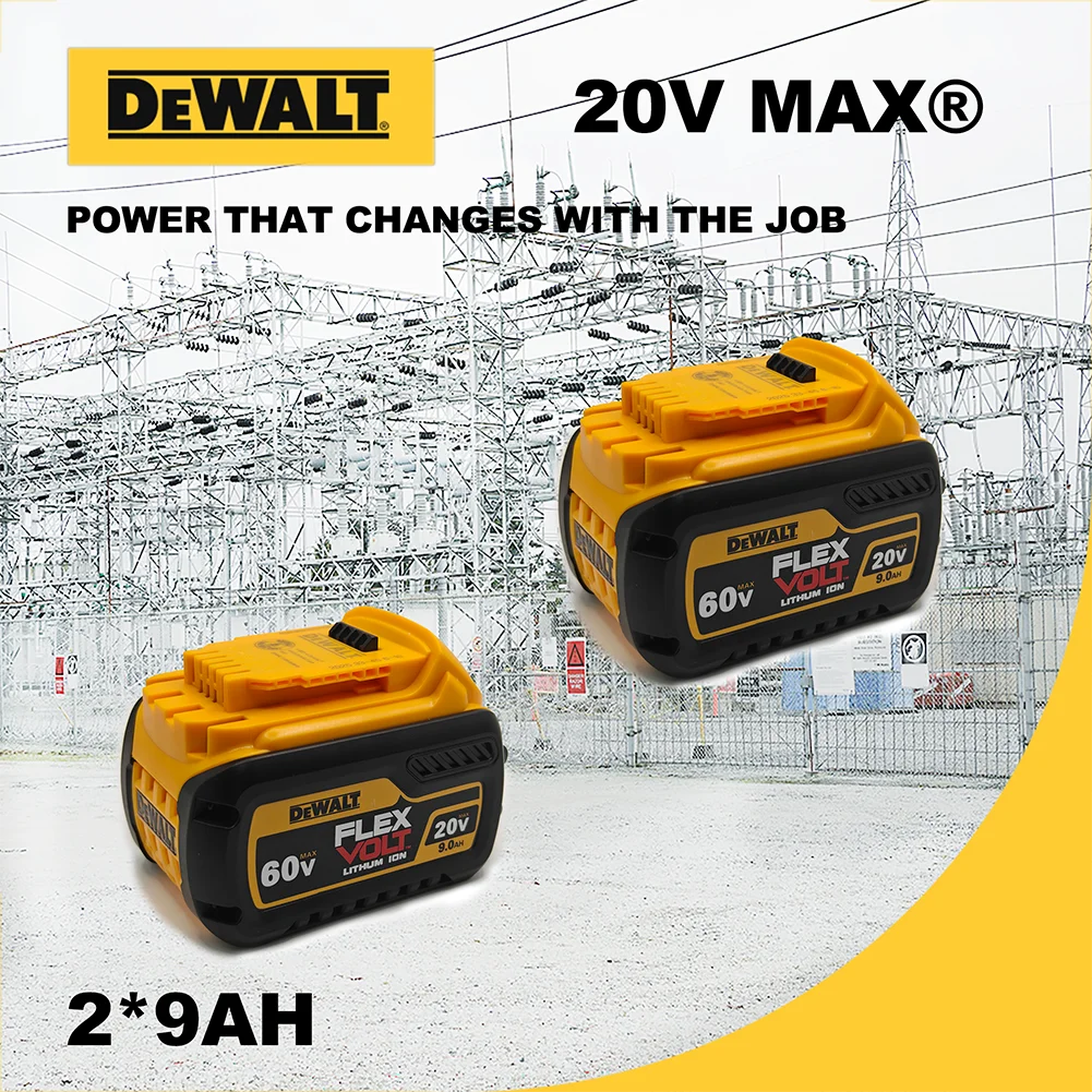 

Аккумулятор DeWalt FLEXVOLT DCB609G 20В/60В 9Ач
