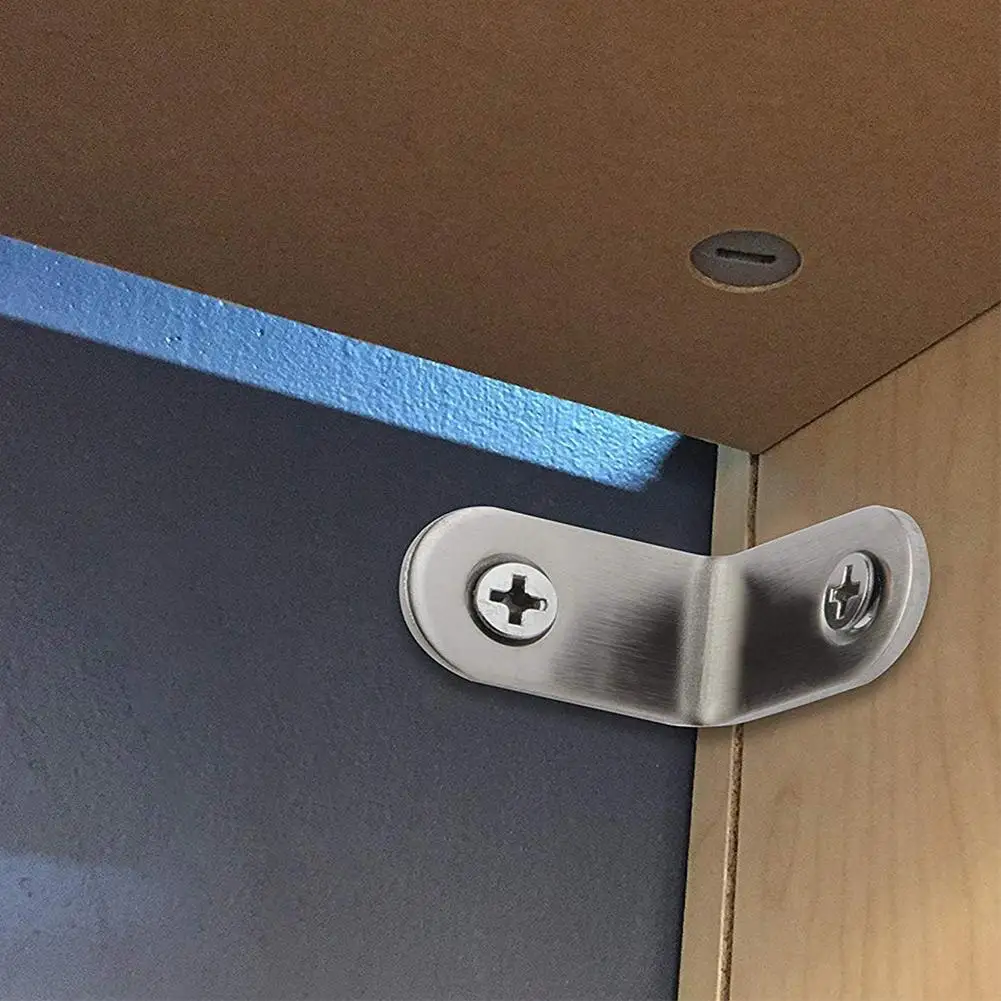 4/5/6/10/шт. Новый стальной угловой код L 90 градусов Железный усиленный лист с