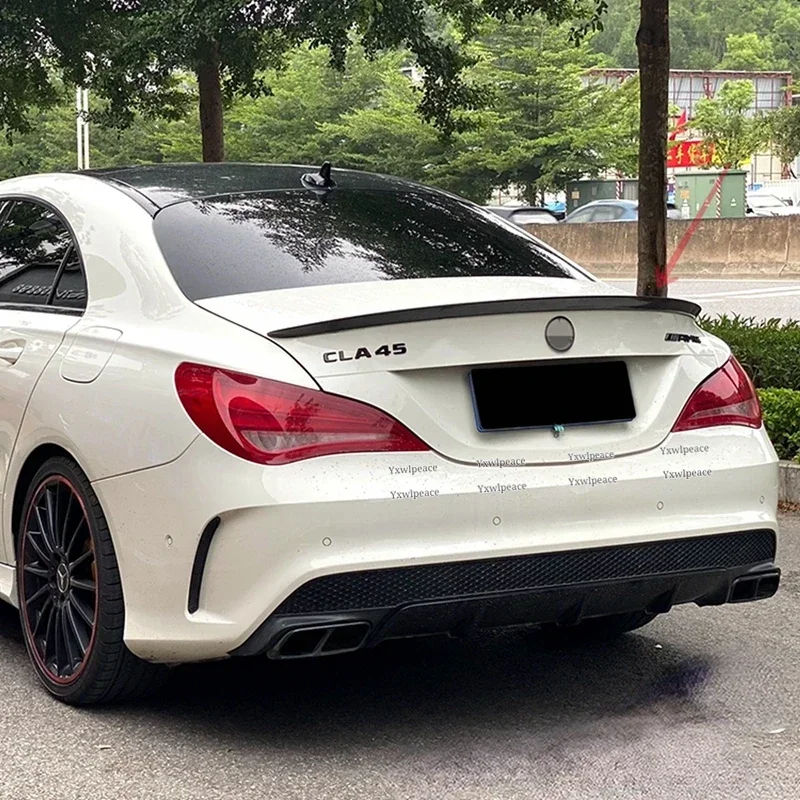 Высококачественный спойлер для заднего багажника из АБС-пластика Mercedes Cla C117 W117