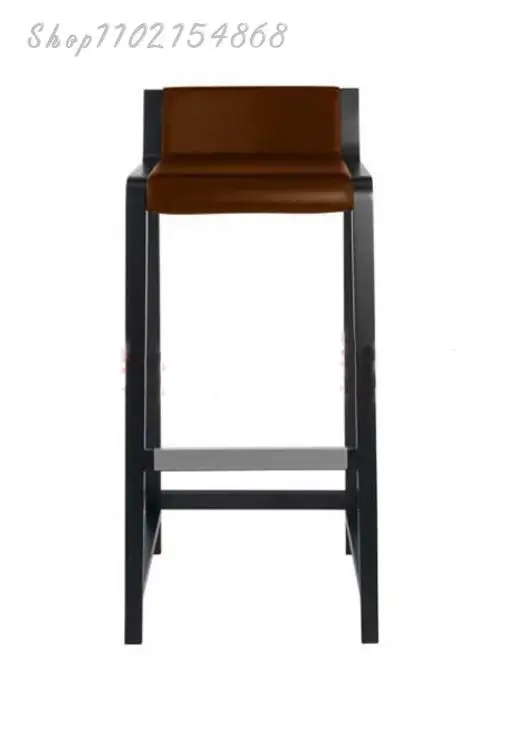 Табуретка высокая модная креативная барная стул северный стол и черный прилавок простыми.
