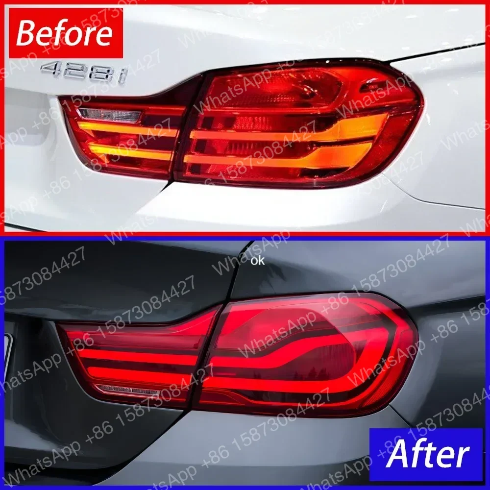 Комплект задних фонарей для BMW 4 серии F32 425i 430i 2013-2020: Обновленные высококачественные светодиодные LCI задние фонари, аксессуары для авто (art.: 3920dbba7b2fa) - 3920dbba7b2fa