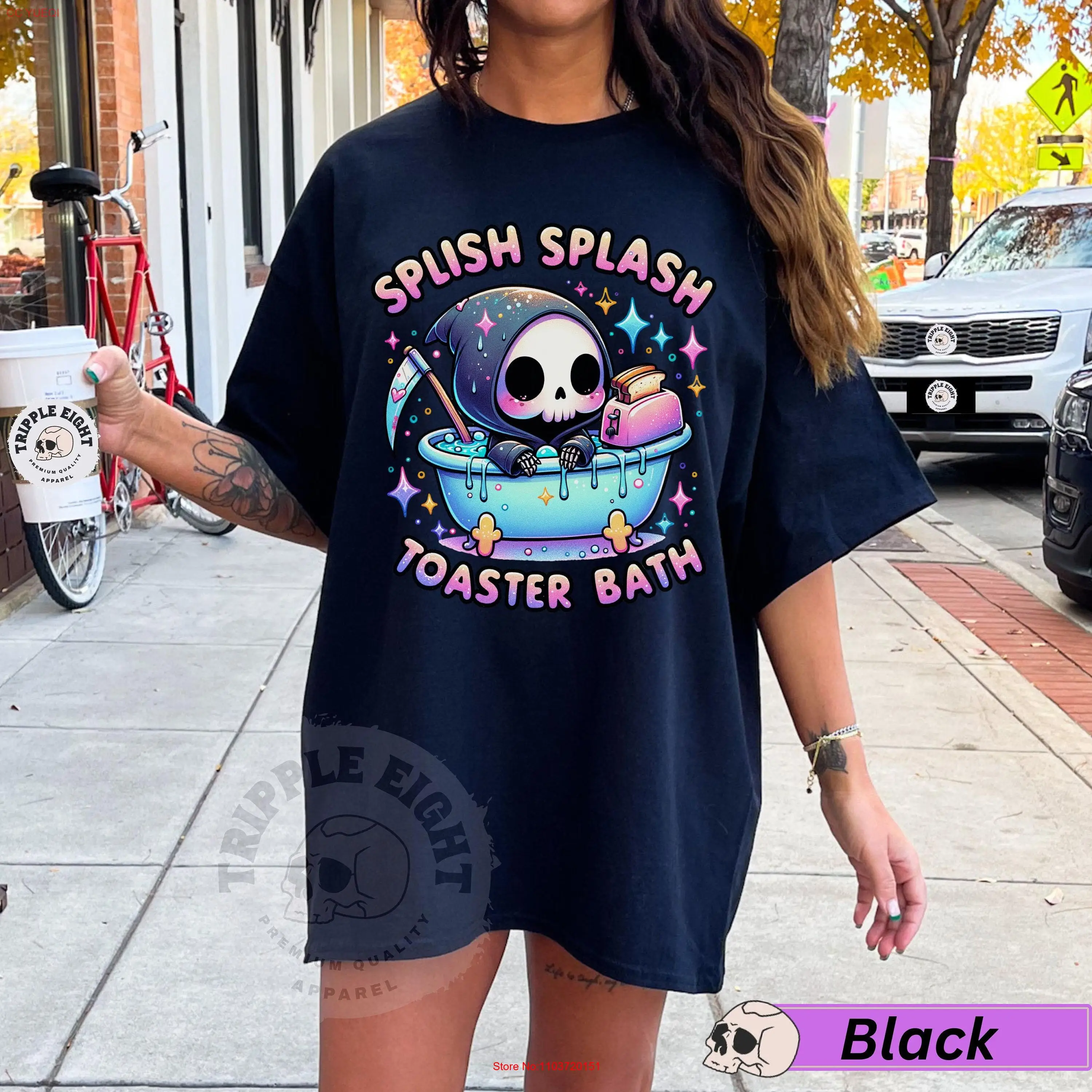 Футболка с темным юмором живой смех тостер ванна саркастическая модная