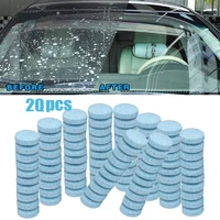 20pcs car solid cleaner effervescent tablets spray cleaner car window windshield glass cleaning auto accessories