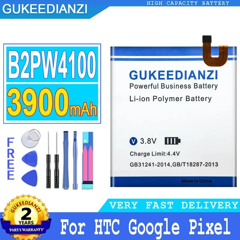 3900 мАч/4900 мАч B2PW2100 B2PW4100 Сменный аккумулятор мобильного телефона для HTC Google Pixel