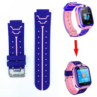 colorful childrens smart watch silicone belt replacement strap suitable for z5s16s15q12q12b kids smart watchs wrist str
