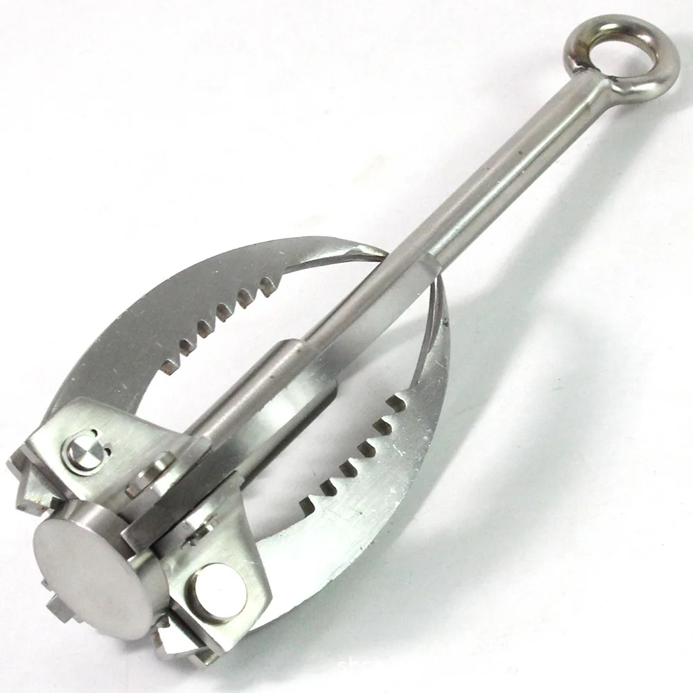 Оптовая продажа складной гравитационный крючок из нержавеющей стали для