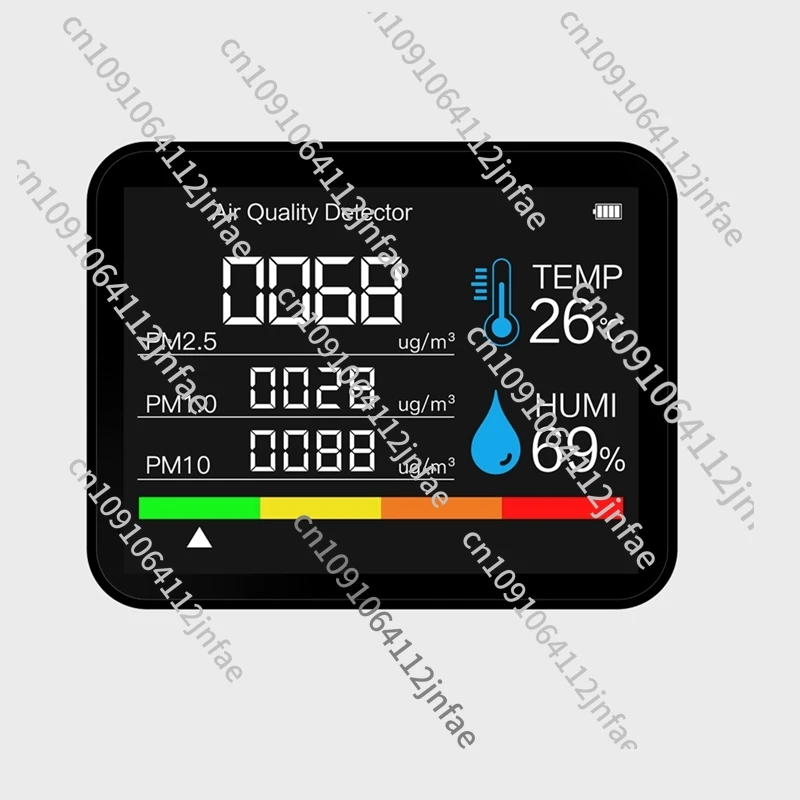 Многофункциональный прибор CO2 8 в 1 детектор газа измеритель температуры и