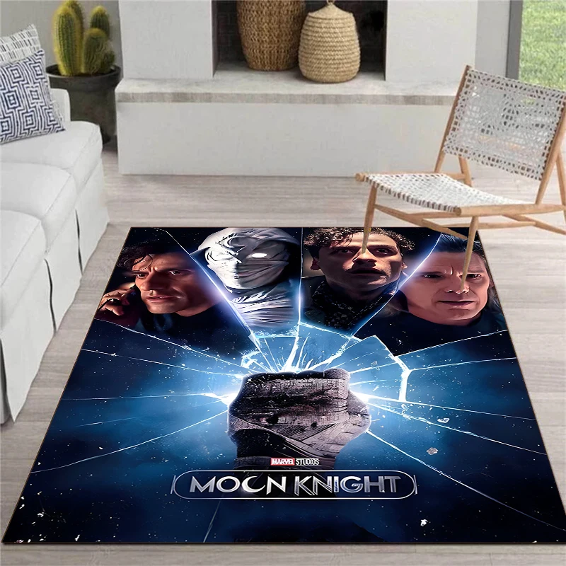 

Moon Knight Carpet Living Room Tea Table Mats Bedroom Rug Washable Floor Mats Household Area Mat Kids Carpets Moon Knight Rug