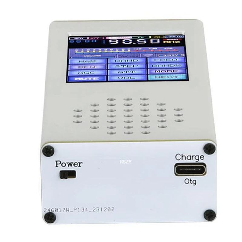 Карманный FM SSB SDR AM LSB USB портативный Радиоприемник из алюминиевого сплава с