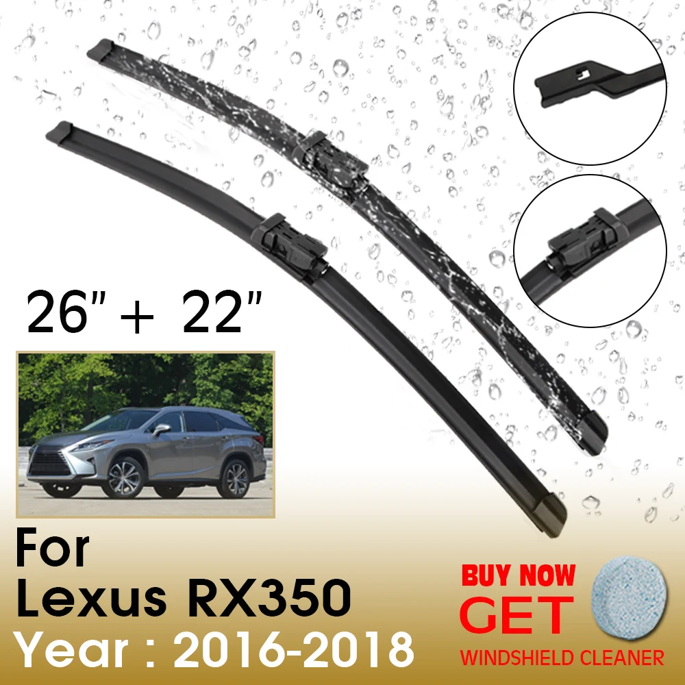 

Щетка стеклоочистителя для Lexus RX350, 26 + 22 дюйма, 2016-2018