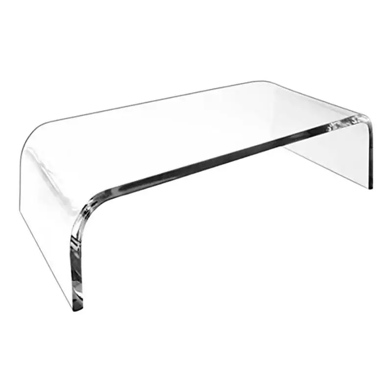 

Desk Monitor Stand Acrylic Laptop Stand Clear Desktop Computer Riser Desktop Screen Support Table Organizer For Home Offices