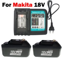 6 0ah lithium ion rechargeable replacement for makita 18v battery bl1850 bl1830 bl1860 lxt400 cordless drills