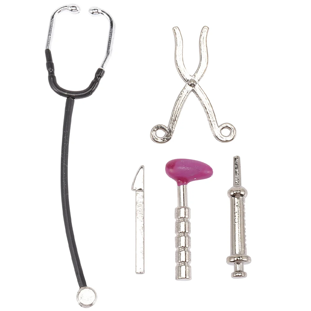 

Mini House Accessory Imagination Play Kids Toys Boys Stethoscope Model Cosplay Accessories Miniature