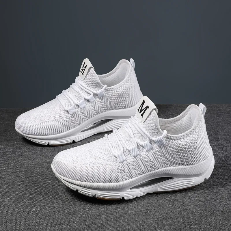 

Fashionable Women's Sports Shoes Fitness Casual Shoes Comfortable Lace-up Air Cushion Increased Women's Shoes Zapatos De Mujer