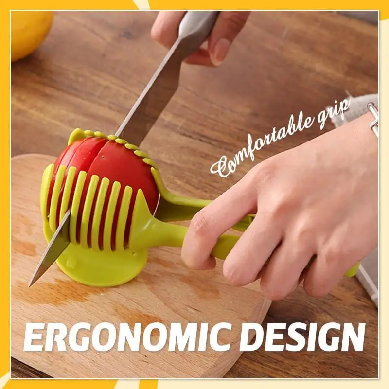 

Multifunction Slicer Kitchen Accessories Handheld Lemon Divider Tomato Orange Slicer Shredder Food Clip Fruit Vegetable Tools