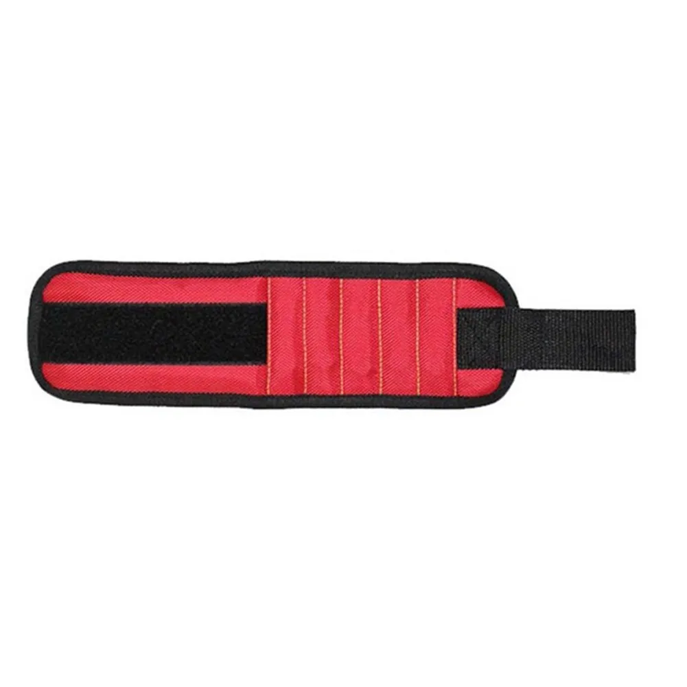 

Screws Holding Wristband Magnetic Tool Bag Home Improvement DIY Handyman