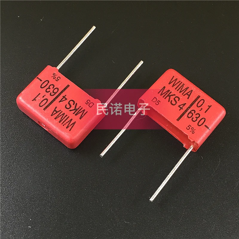 

20 шт./лот DIP емкость MKS4 630 в 0,1 мкФ 630V104 100n ширина ножки 15 мм Новый и оригинальный