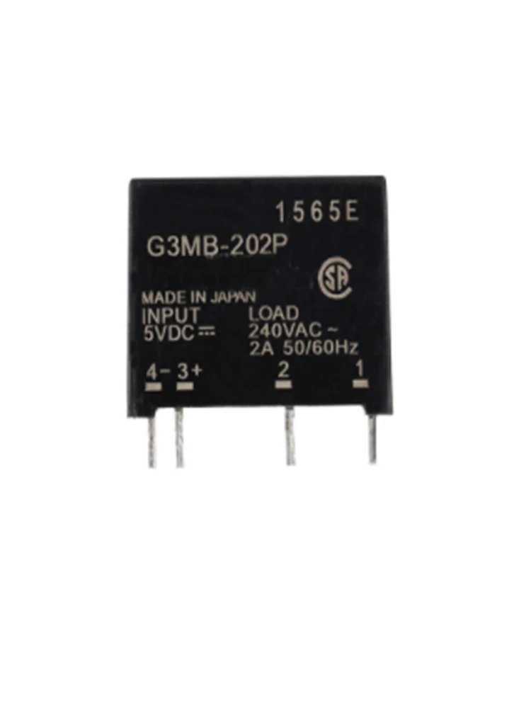 

Твердотельное реле G3MB-202P-5VDC G3MB-202P-5V G3MB-202P PCB SSR In 5VDC,Out 240V AC 2A