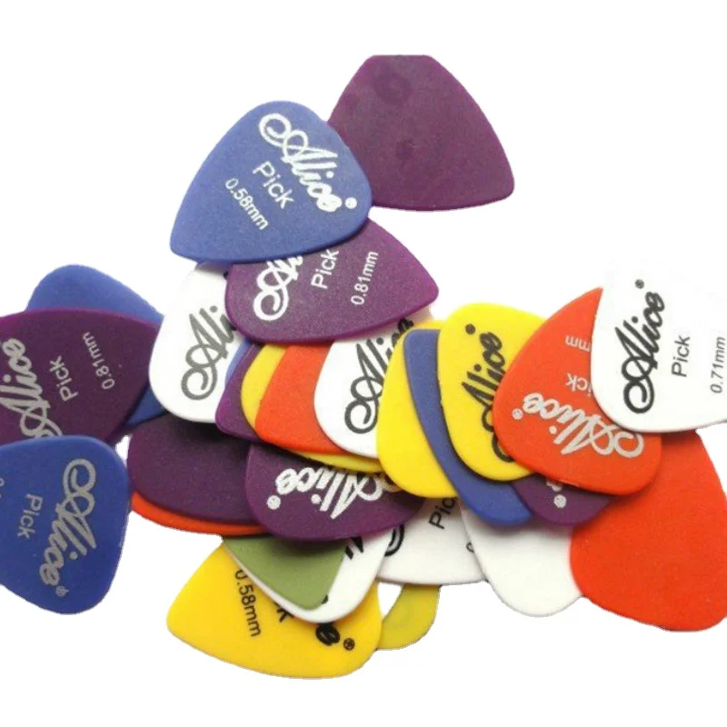 

100pcs Single Thickness Guitar Picks ABS Smooth Mediator Plectrum Puas Guitarra Palheta Musical Instrument