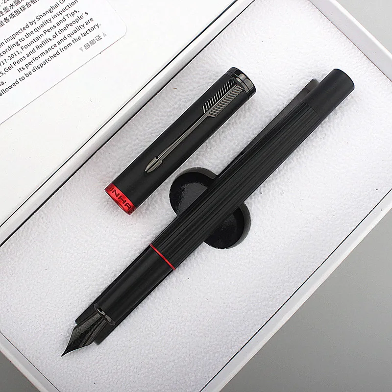 

New Jinhao 88 Arrow Clip Black Business Office Fountain Pen Financial Student School Stationery Supplies Ink Pens