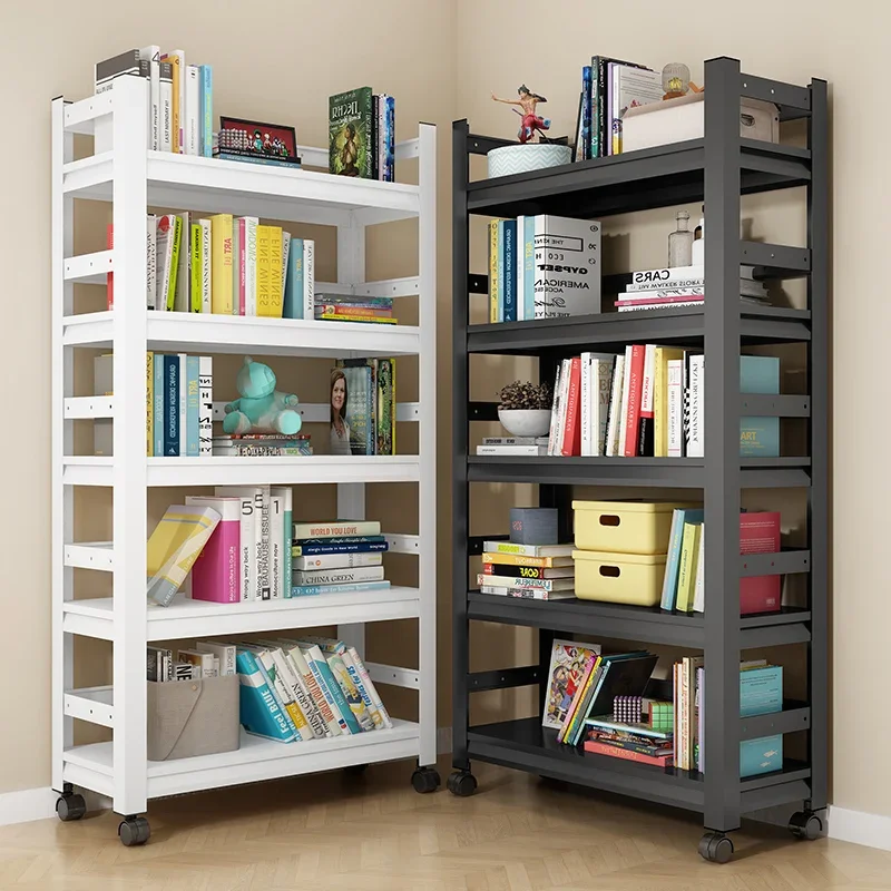 Металлические шкафы для хранения книжная полка спальня библиотека