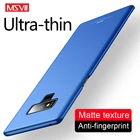 Чехол для Note 9, тонкий матовый Жесткий Чехол Msvii из поликарбоната для Samsung Galaxy Note 20 Ultra 9 10 Lite S22 Plus S21 S20 FE, чехлы для телефонов