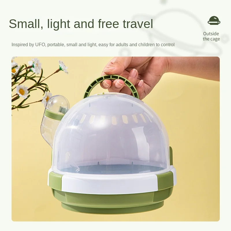 Клетка для хомяка клетка морской свинки удобный дышащий домик-чипмунк Золотой