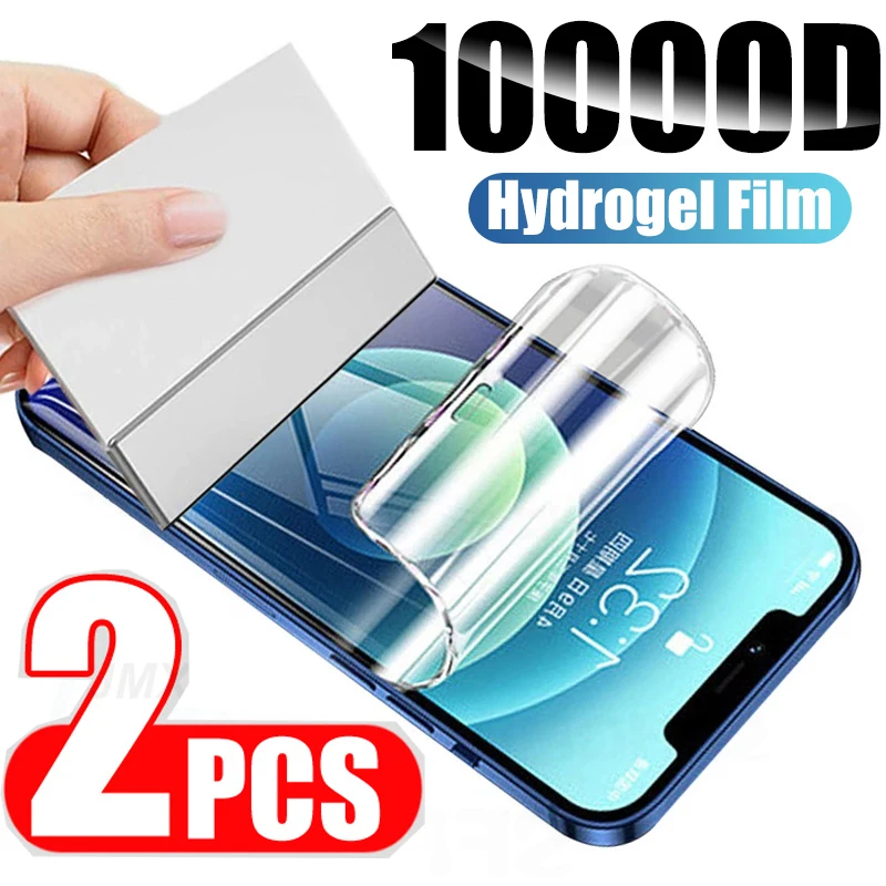 Screen Film For Redmi Note 11 10 11T 12 Pro Max 11S 11R 10T K40 Pro 10Lite Films Hydrogel Film Full Curved