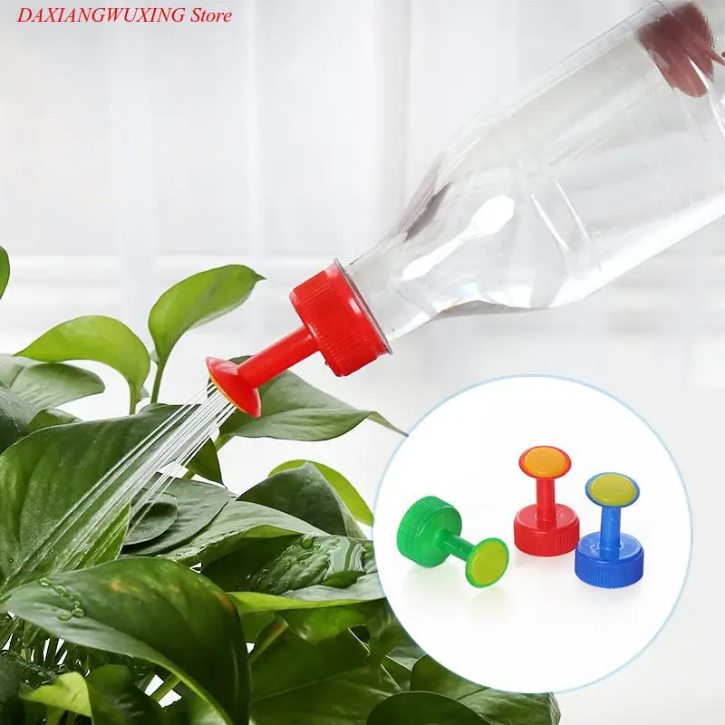 

Gardening Tools 1Pcs Portable Plastic Small Nozzle Water Bottle Cap Replacement Sprayer Household Watering Flowers