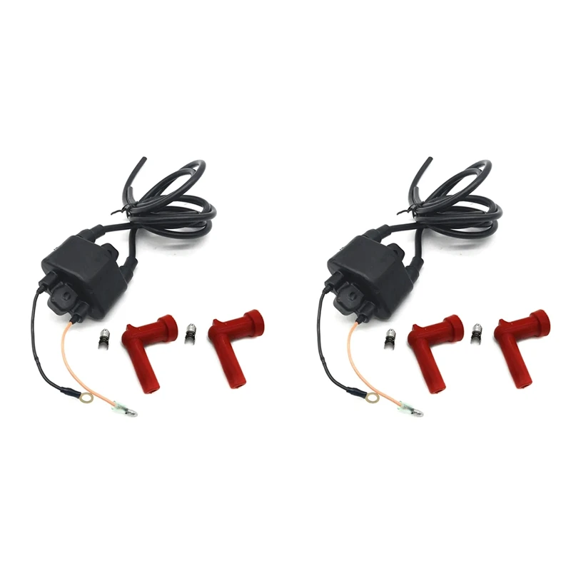 Подвесная катушка зажигания 2X для Yamaha 67F-85570-00 67F-85570-00-00 75HP 80HP 90HP 100HP морские