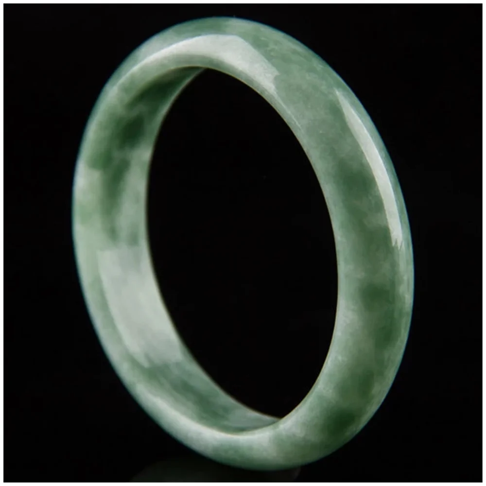 

Quality Hand Ring Genuine Natural Bracelet Jadeite Bangle Real Chinese Jades Stone Accessories Jewellery Amulet Gifts