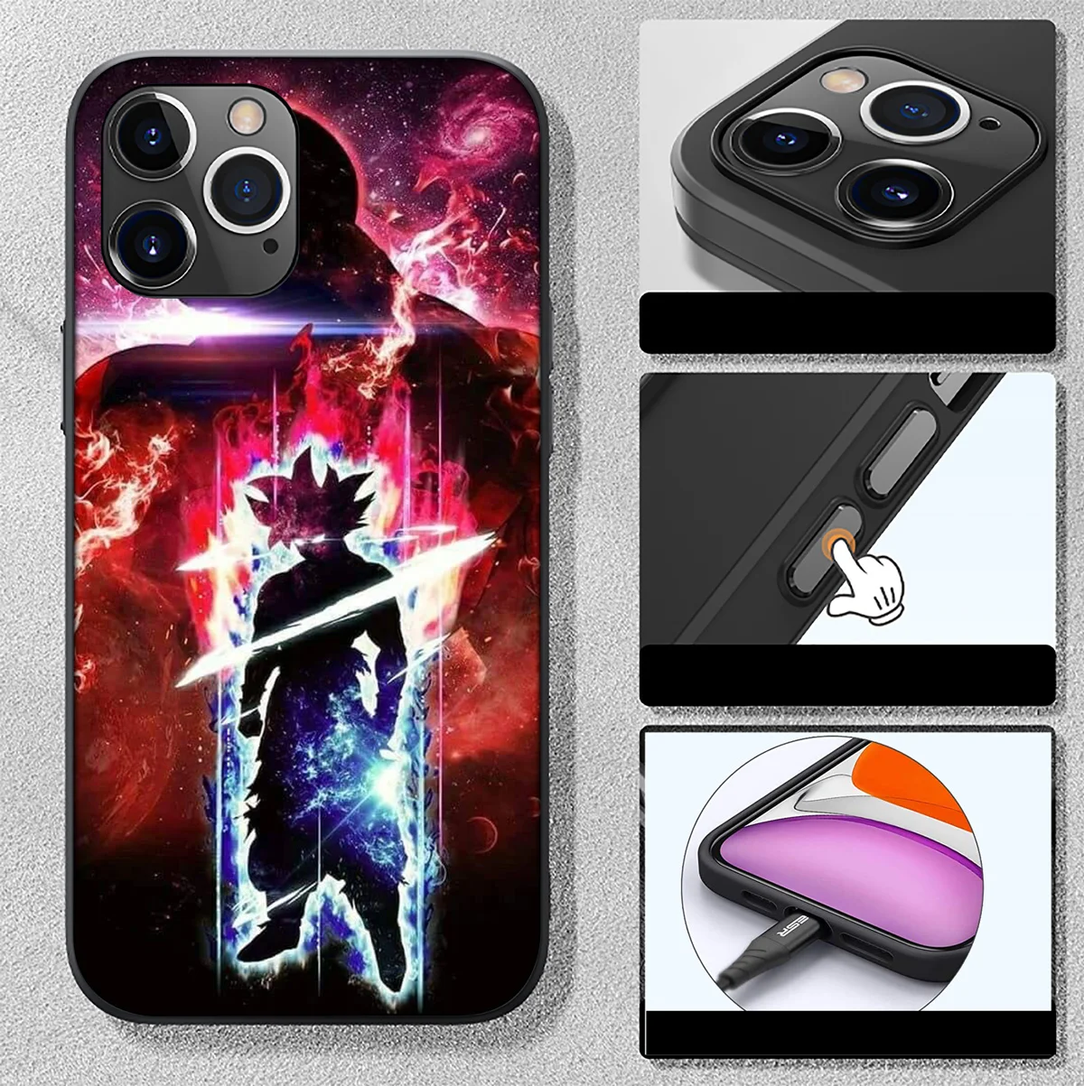 Чехол SO61 Dragons the Cartoon B-Balls G-Gokus для Samsung Galaxy A01 A02 A03 A03S A10 A10S A20S A30 A30S A50 A50S A70 M02