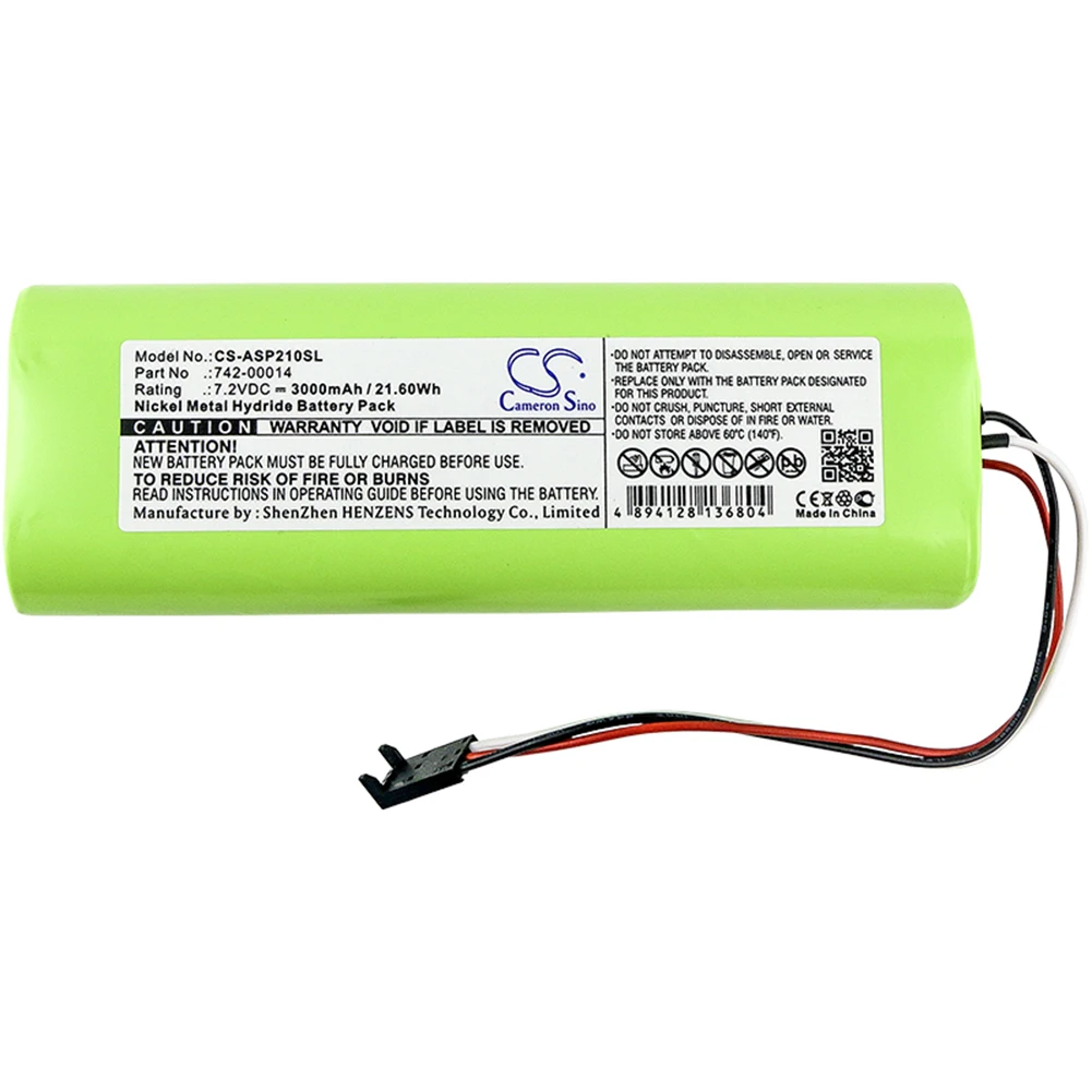 

Cameron Sino 3000mA Battery for Applied Instruments Super Buddy,Super Buddy 21,Super Buddy 29 742-00014,SM-72330-3P