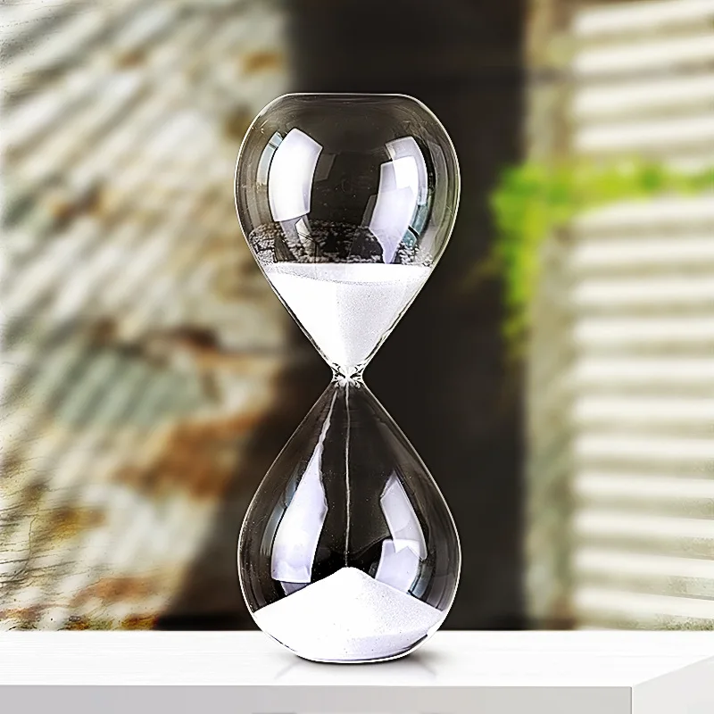 

5/10/30/60 Minutes Time Hourglass Timer Home Decoration Glass Hourglass Ornaments Household Items Sand Timer Yellow Sand Timer