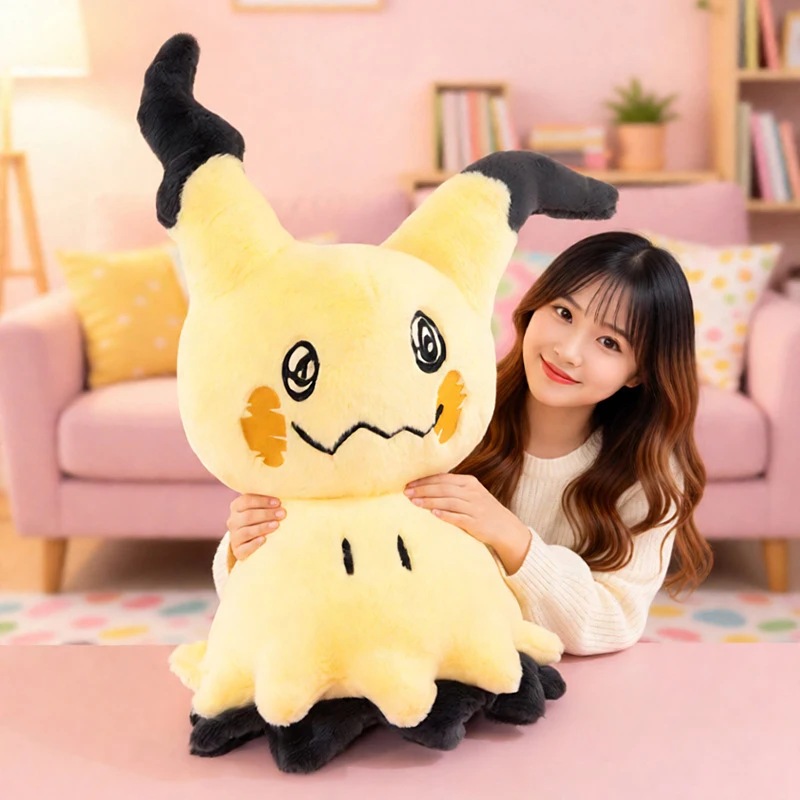 Фото 30-80 см Pokémon Mimikyu плюшевые игрушки мультфильм милые плюшевые аниме подушка на день рождения кукла Покемон мягкий подарок для детей на Рождество №1
