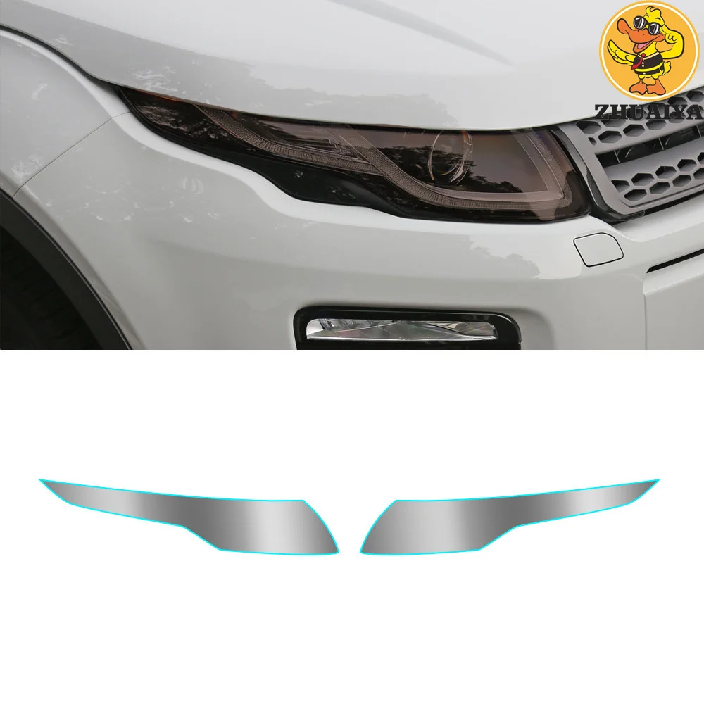 

Для Range Rover Evoque L538 L551 2012-2022Pre-Cut Автомобильная фара оттенок дымчатый черный защитная пленка прозрачная PPFfilm