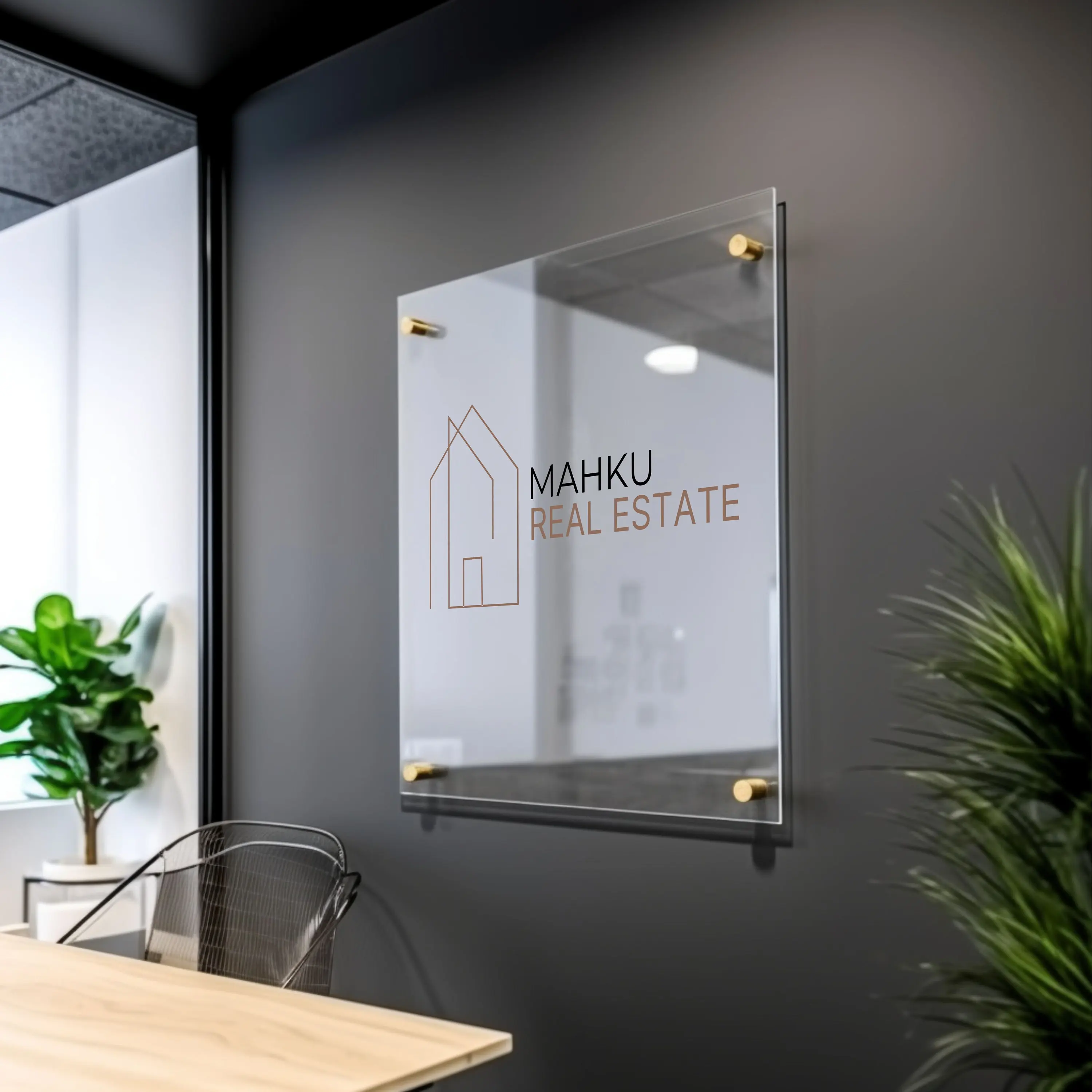 Индивидуальный дизайн сделай сам прозрачная акриловая доска большие рекламные