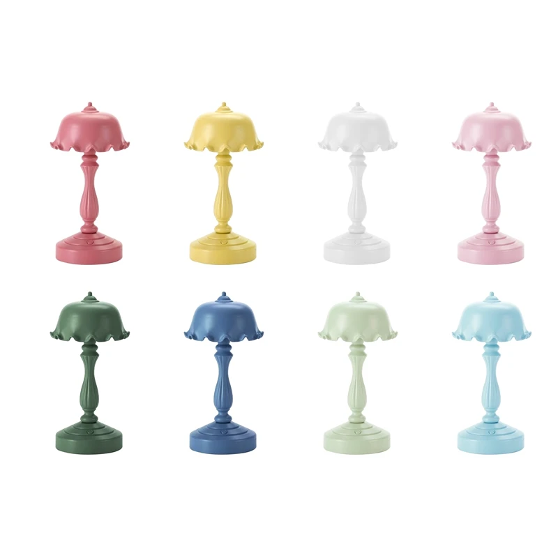 

European Hat Bedside Lamp Decor Mini Led Night Light for Mall Room Bar