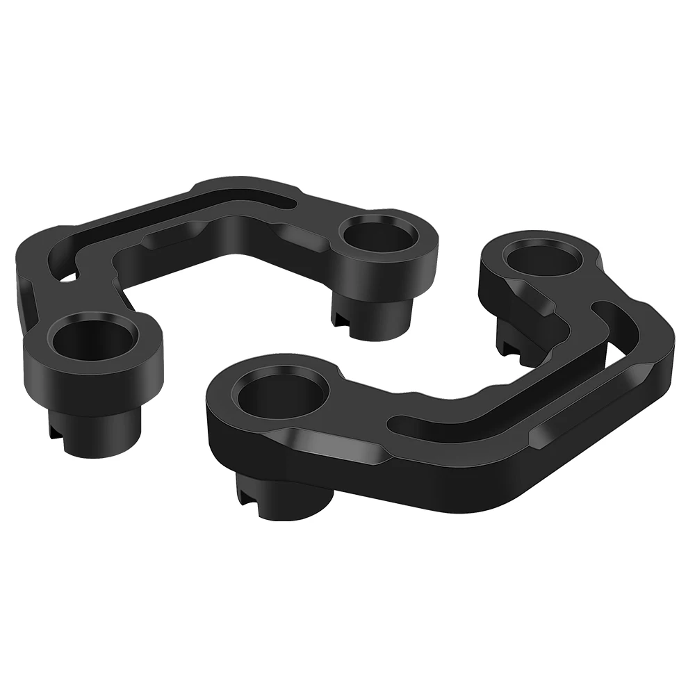 

Крепление для внедорожных светодиодных противотуманных фар, совместимое с Jeep Wrangler JL/JLU&Gladiator 2018-2023, монтажные кронштейны для капота JT