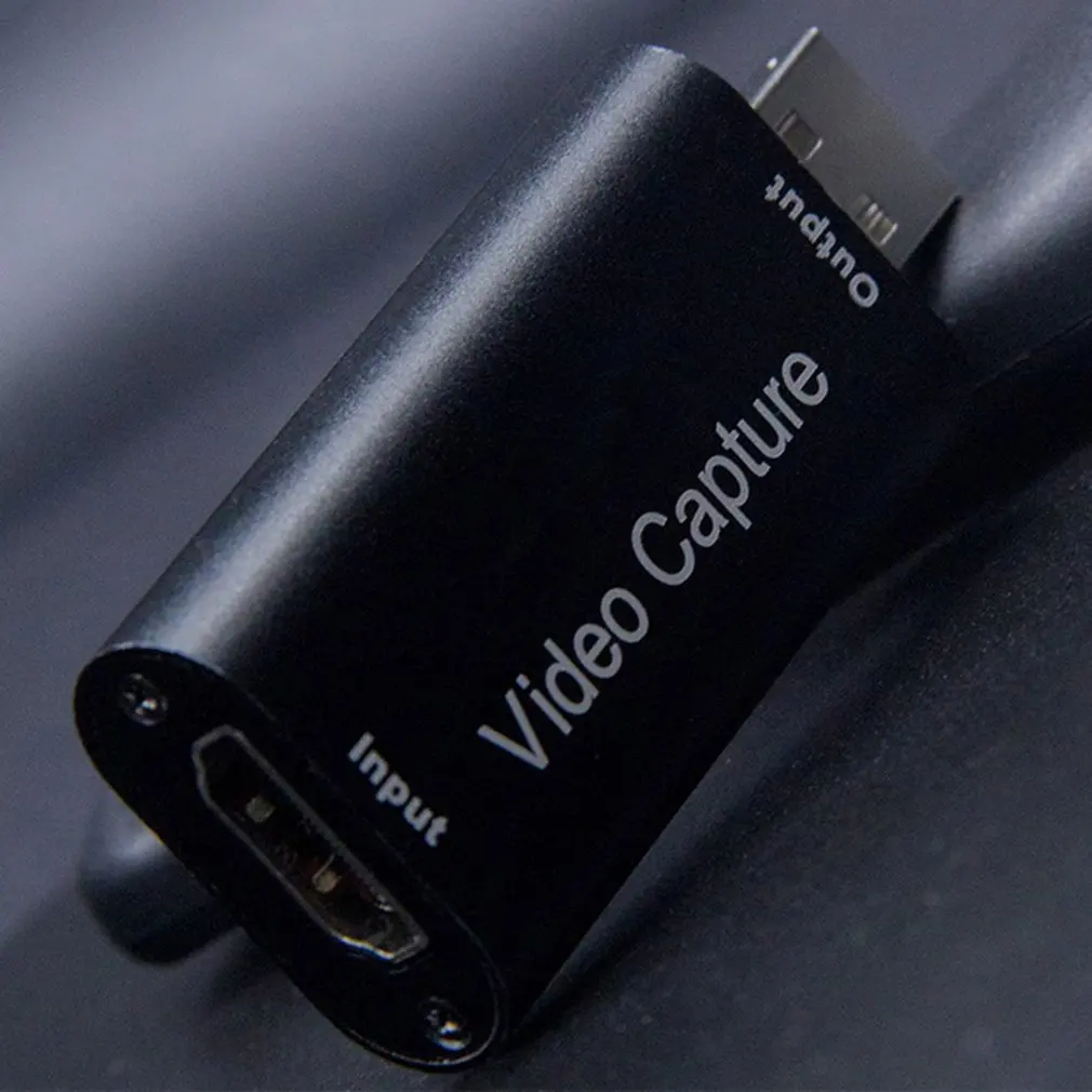 Mini HD 1080P HDMI-совместим с USB 2 0 устройство для записи видео компьютера Youtube OBS и т. д.