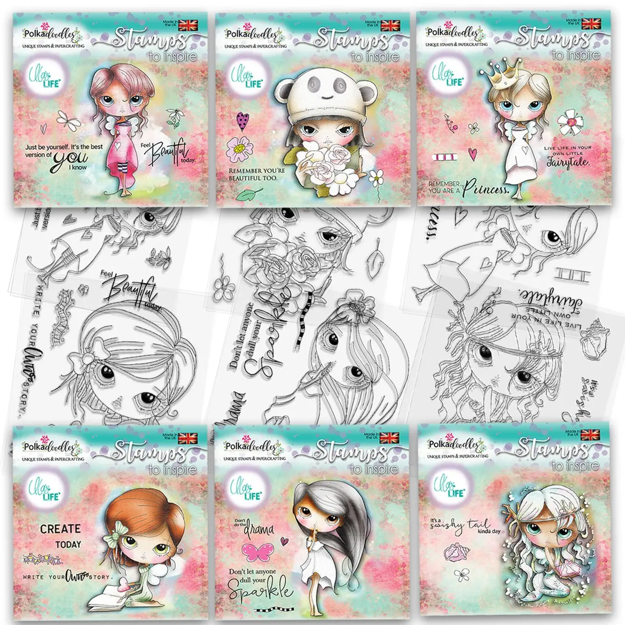 

New Arrival Beautiful Girl Clear Stamps No Dies For Diy Handmade Paper Card Clipping Book Decorative Embossing Craft Stamps