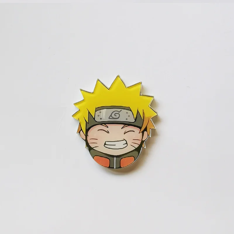 Коллекция NARUTO эмалированные булавки из аниме индивидуальные броши на лацкан